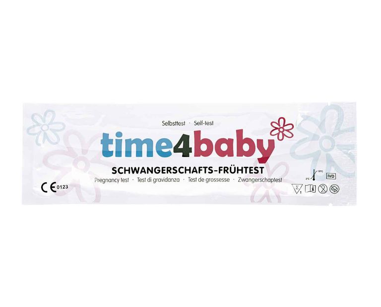 Shopapotheke Time4baby Hochempfindlicher Frühschwangerschaftstest 10 Miu/ml