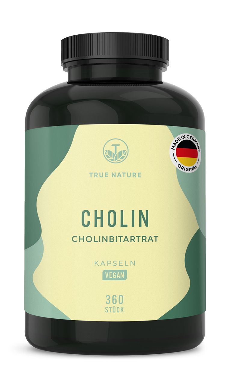 shopapotheke TRUE NATURE® Cholin Kapseln - Vegan & Made in Germany