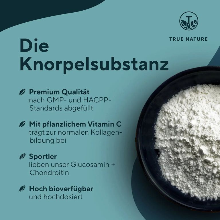 Shopapotheke TRUE NATURE® Glucosamin & Chondroitin Kapseln Mit Vitamin C