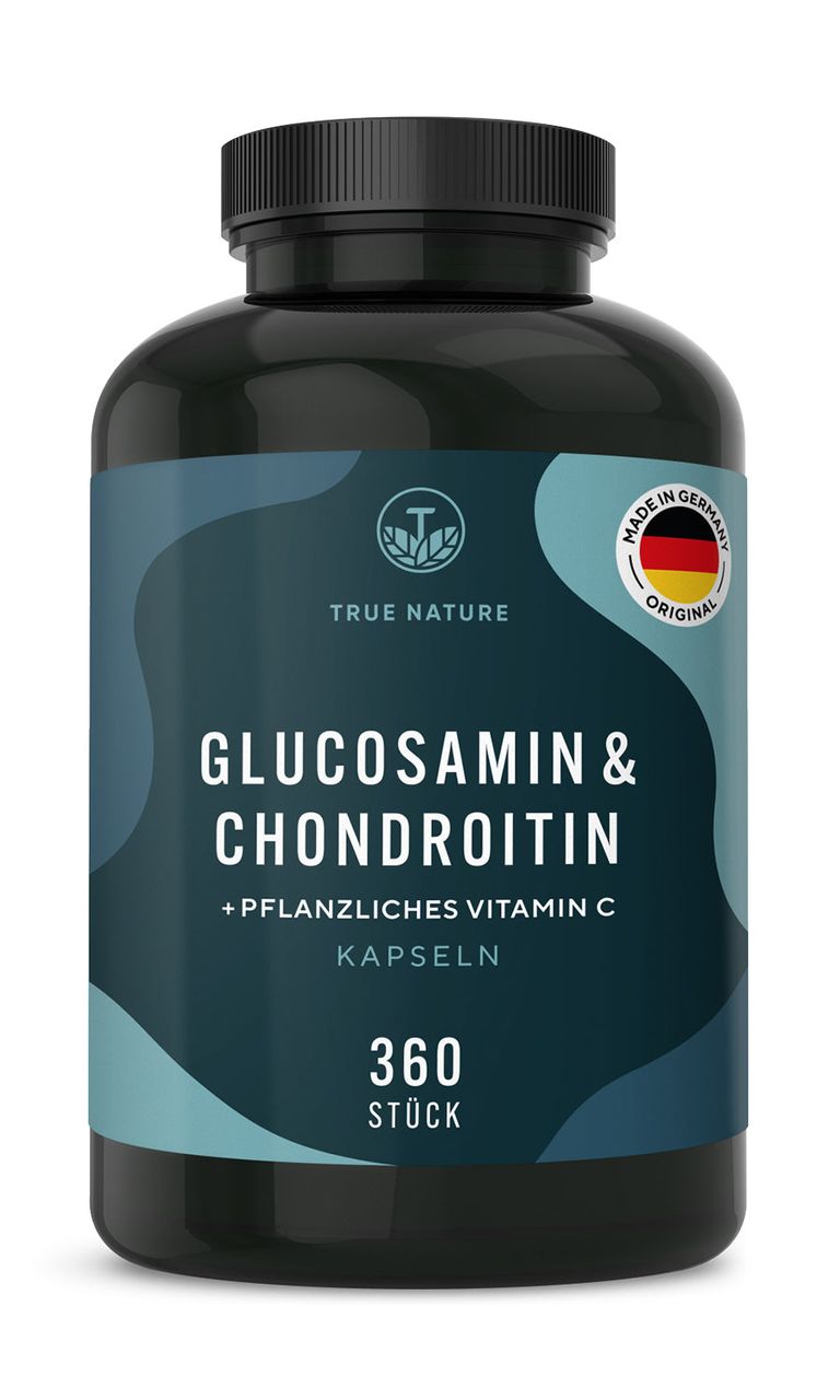 shopapotheke TRUE NATURE® Glucosamin & Chondroitin Kapseln mit Vitamin C