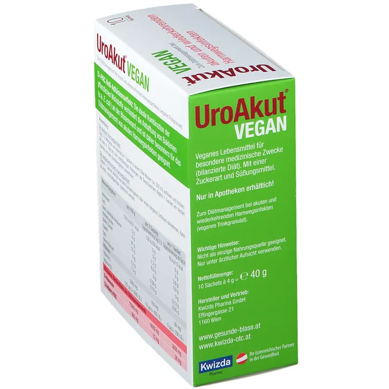 Shopapotheke UroAkut® Vegan D-Mannose Plus Cranberry