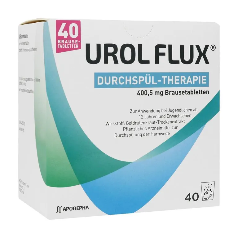 shopapotheke UROL FLUX® DURCHSPÜL-THERAPIE 400 5 mg Brausetabletten