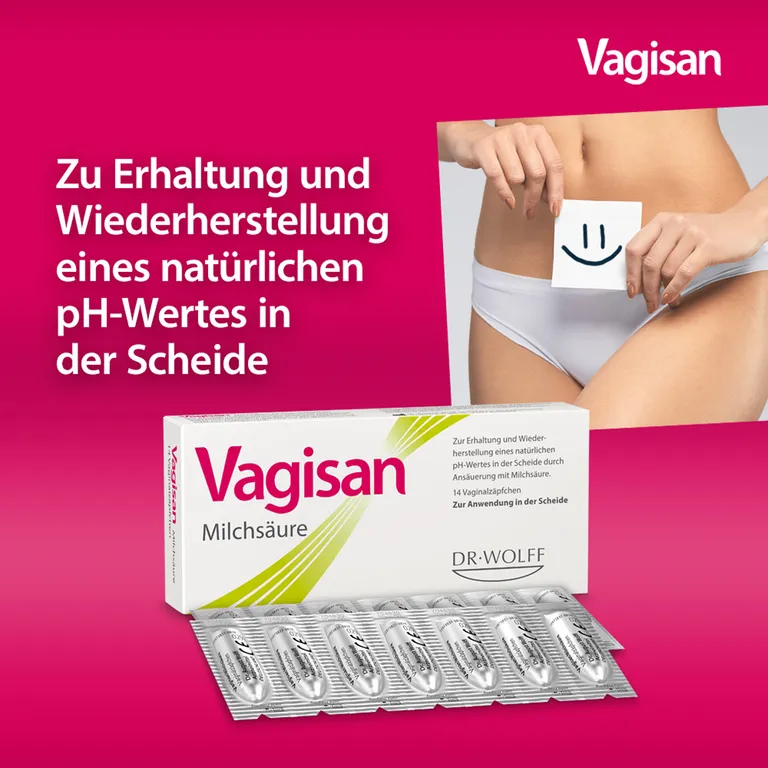 Shopapotheke Vagisan Milchsäure: Zäpfchen Zur Stabilisierung Des Natürlichen Vaginalen PH-Werts