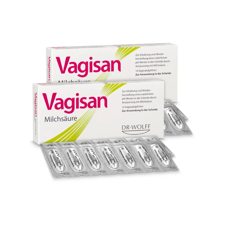 shopapotheke Vagisan Milchsäure: Zäpfchen zur Stabilisierung des natürlichen vaginalen pH-Werts