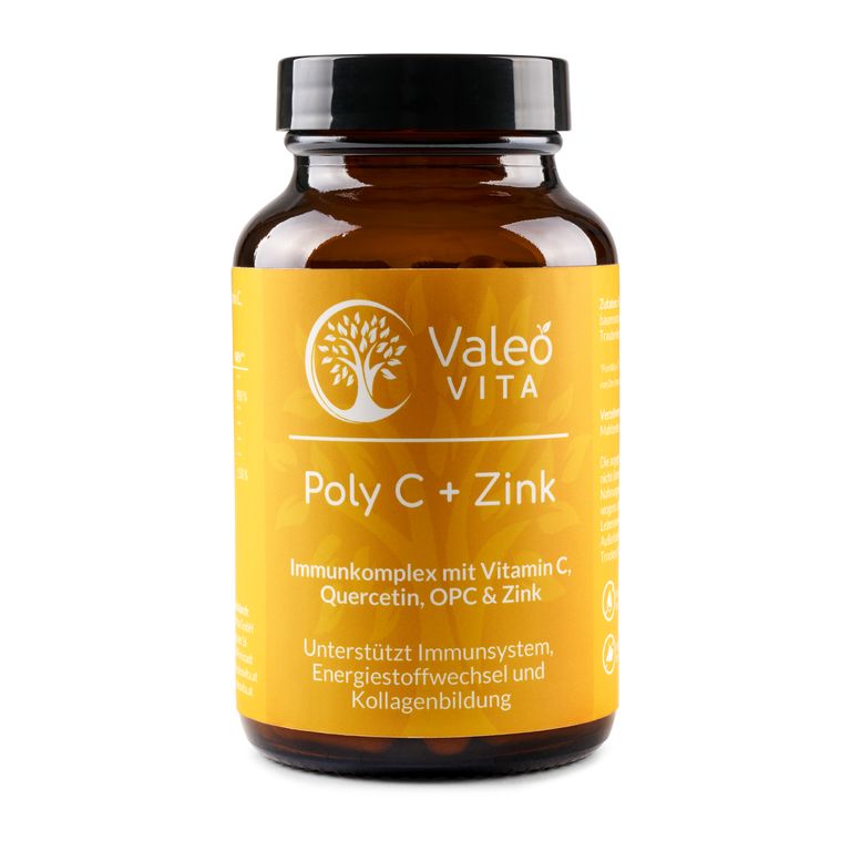 shopapotheke Valeo Vita™ Poly C + Zink - Immunkomplex (mit OPC und Quercetin)