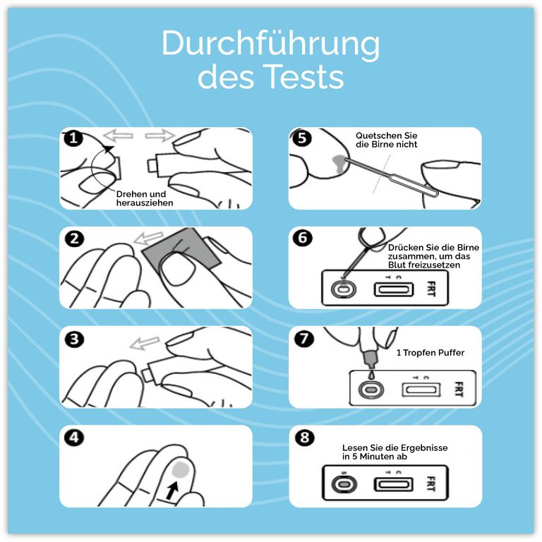 Shopapotheke VCV HomeCheck® Eisenmangel Schnelltest