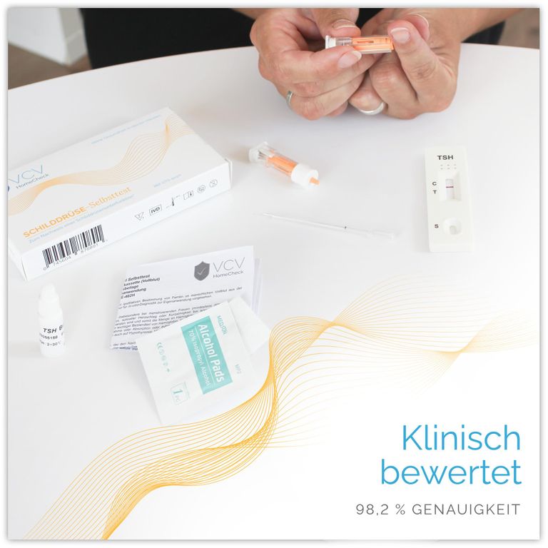 Shopapotheke VCV HomeCheck® Schilddrüsen Schnelltest Doppelpack
