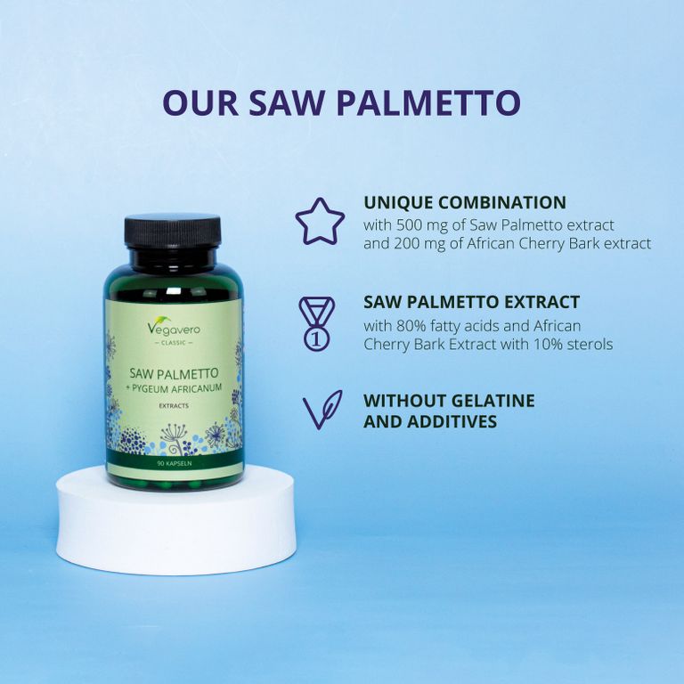 Shopapotheke VEGAVERO Saw Palmetto + Pygeum Africanum