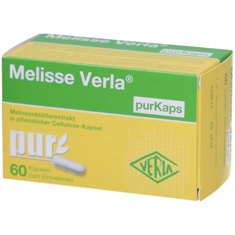 Shopapotheke Verla-Pharm Melisse Verla® PurKaps Hochwertiger Melissenblätterextrakt