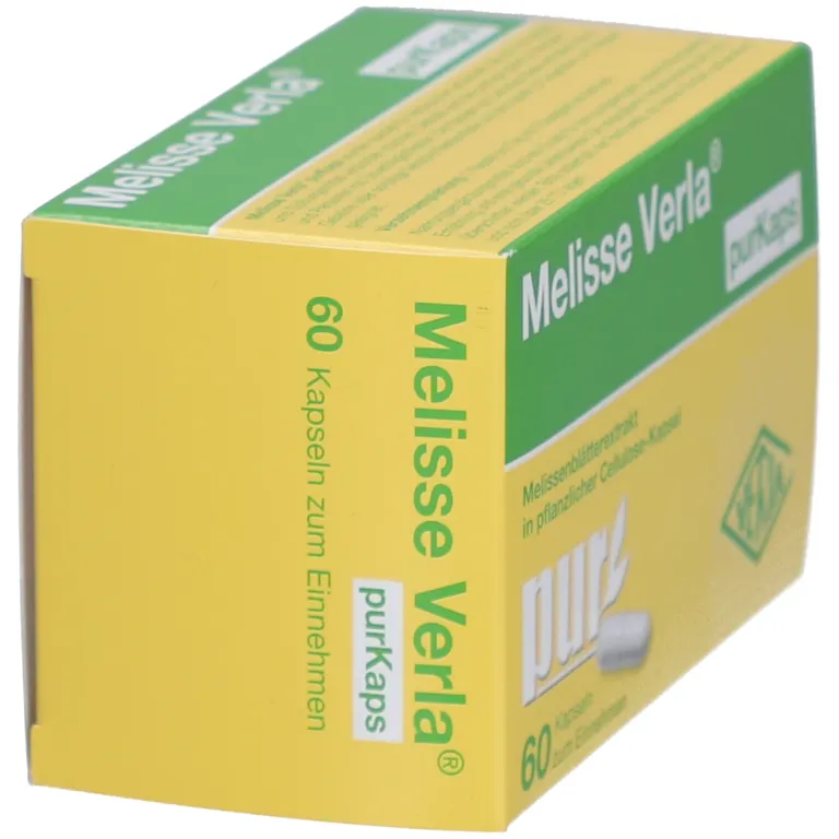 Shopapotheke Verla-Pharm Melisse Verla® PurKaps Hochwertiger Melissenblätterextrakt