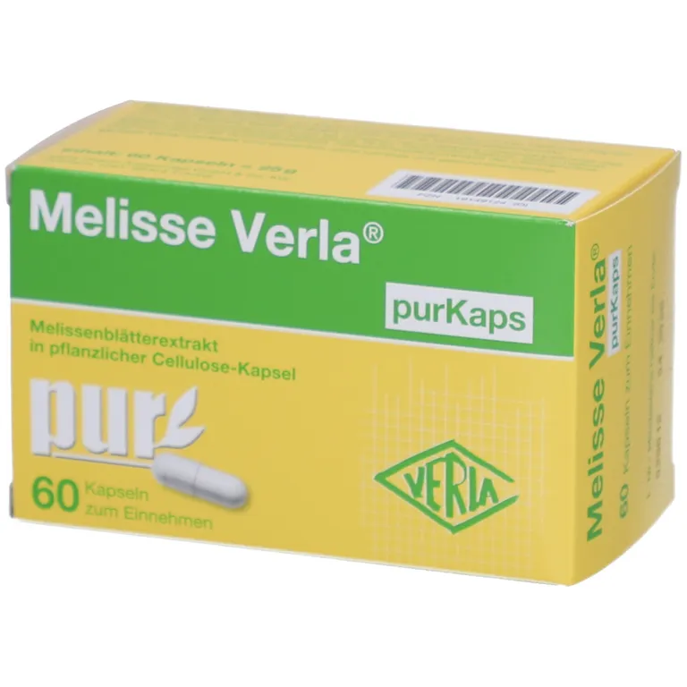 shopapotheke Verla-Pharm Melisse Verla® purKaps Hochwertiger Melissenblätterextrakt