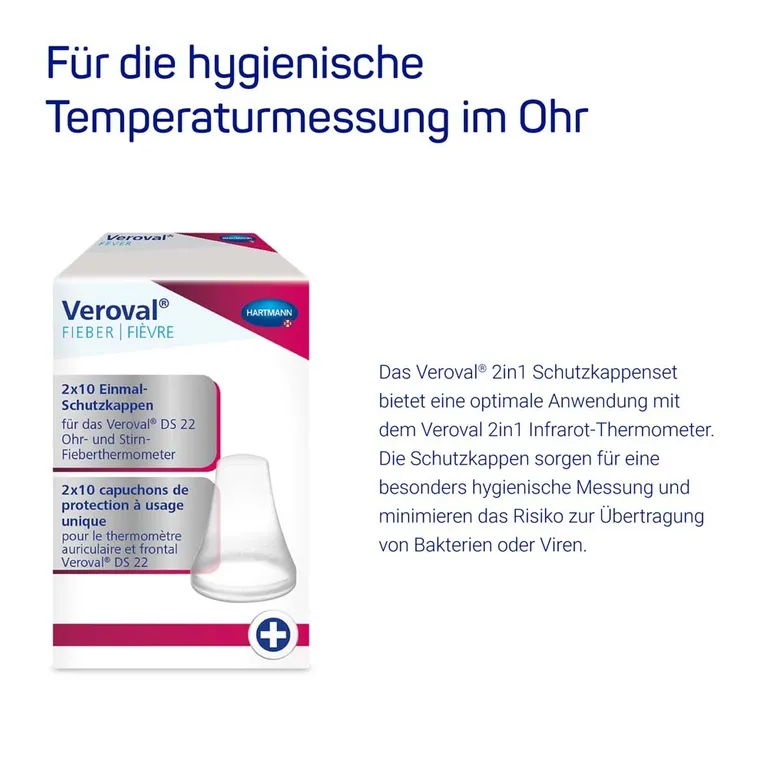 Shopapotheke Veroval® 2in1 Infrarot-Fieberthermometer DS 22