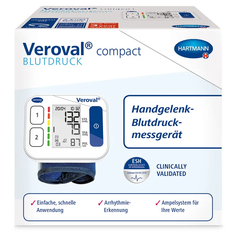 shopapotheke Veroval® Compact Handgelenk-Blutdruckmessgerät
