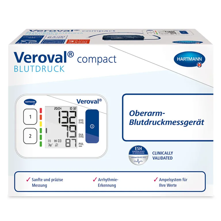 shopapotheke Veroval® Compact Oberarm-Blutdruckmessgerät