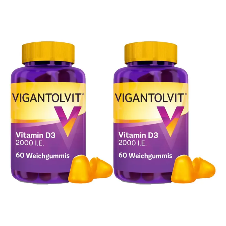 shopapotheke VIGANTOLVIT® Vitamin D3 2.000 I.E. Weichgummis