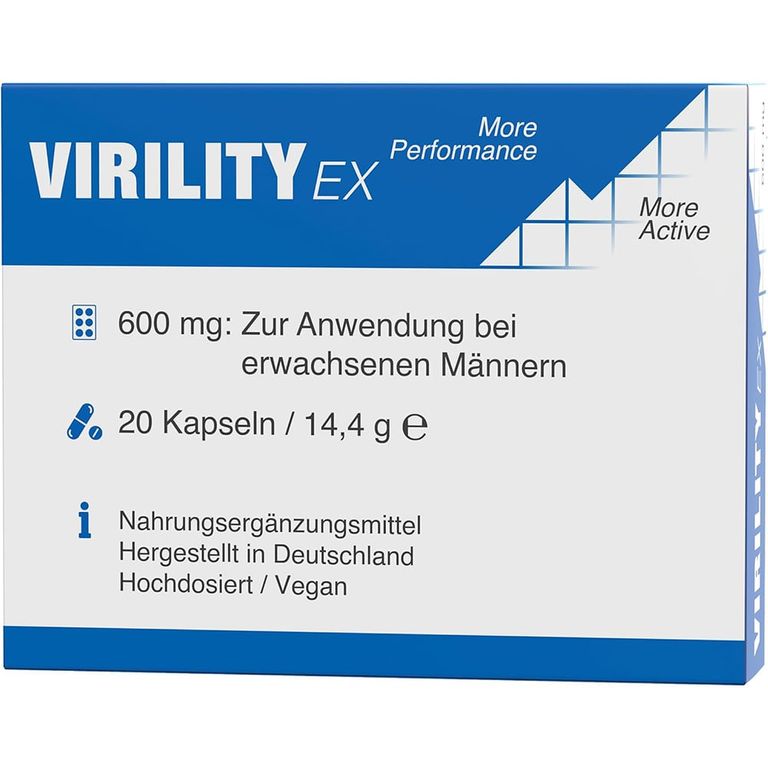 shopapotheke Virility EX © - 600mg aktiv Formel - für den Mann