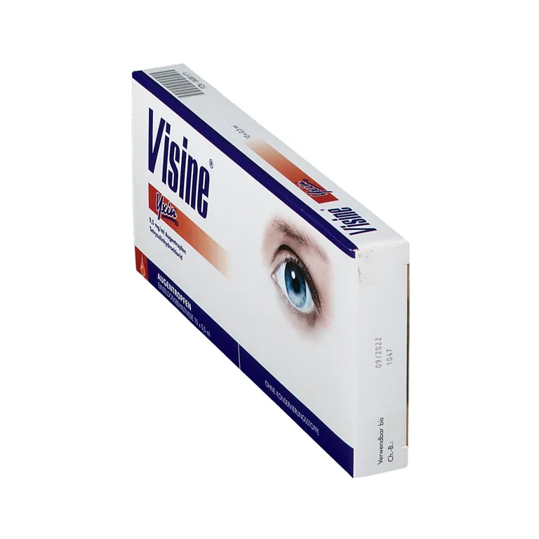 Shopapotheke Visine® Yxin® ED Einzeldosispipetten