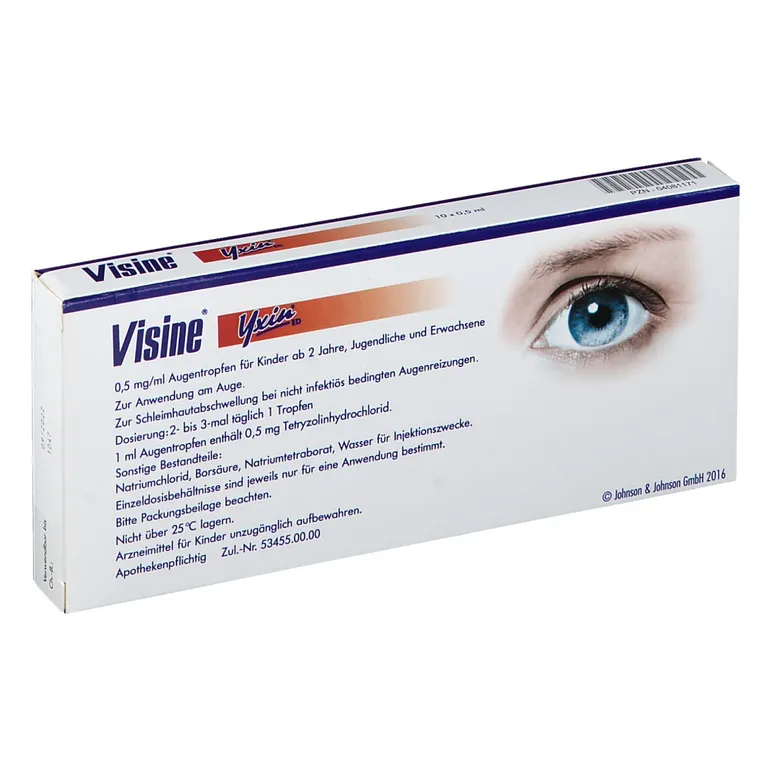 Shopapotheke Visine® Yxin® ED Einzeldosispipetten
