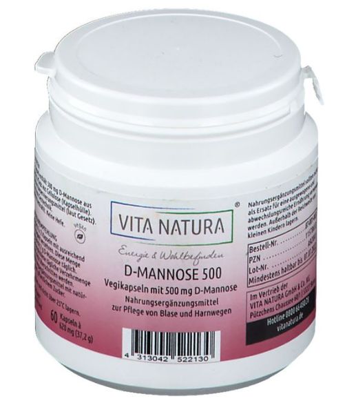 shopapotheke Vita Natura D-Mannose Blase Harnweg Plus