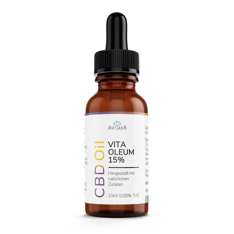 shopapotheke Vita Oleum 15% CBD-Tropfen 1500 mg THC-freies CBD Öl
