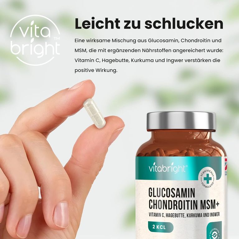 Shopapotheke VitaBright Glucosamin Chondroitin MSM Kapseln