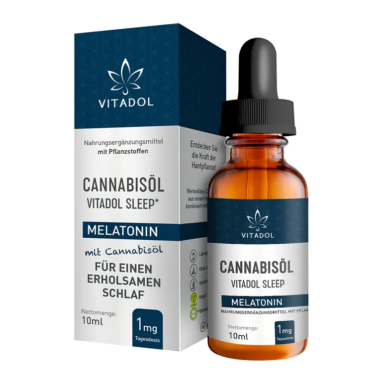 shopapotheke VITADOL CANNABISÖL MELATONIN 10ml/25mg