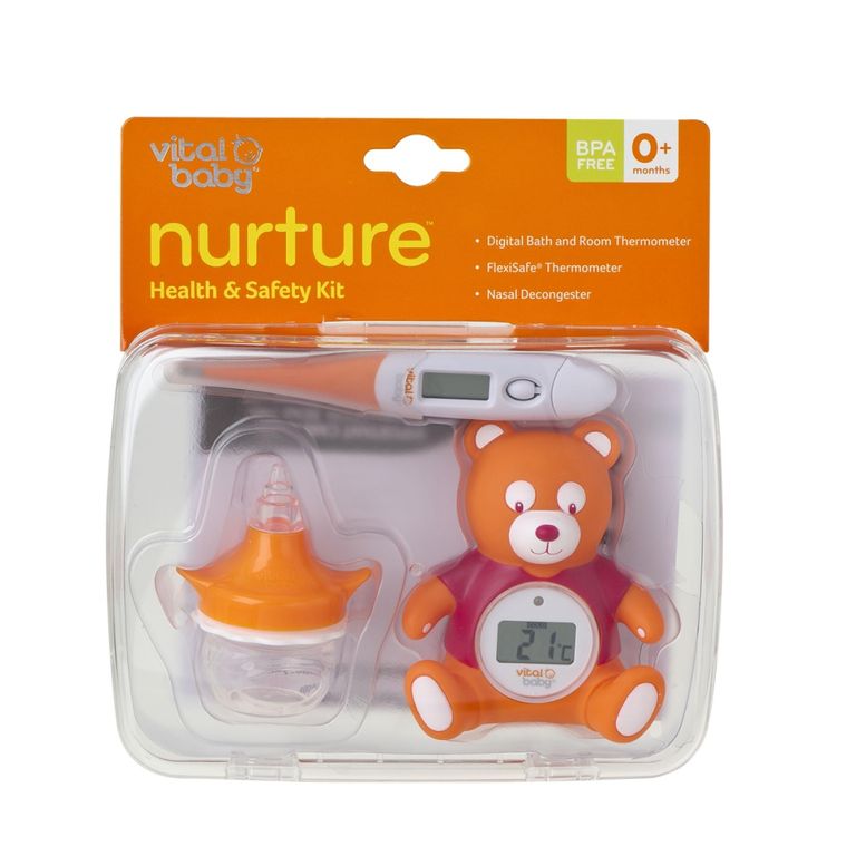 Shopapotheke Vital Baby - Hygiene-/Gesundheitsset: Nasensauger Raumthermometer Fieberthermometer