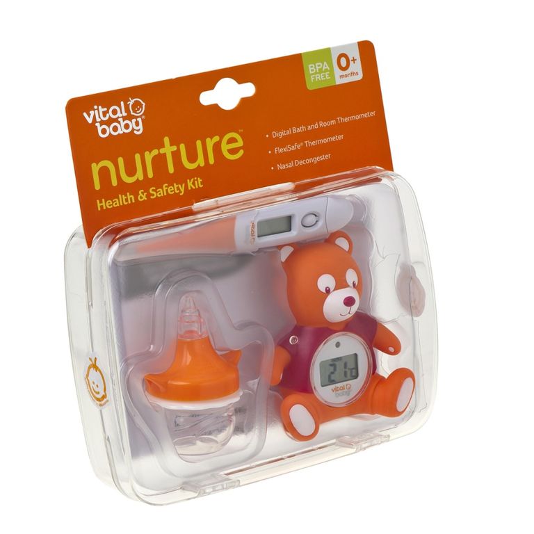 Shopapotheke Vital Baby - Hygiene-/Gesundheitsset: Nasensauger Raumthermometer Fieberthermometer