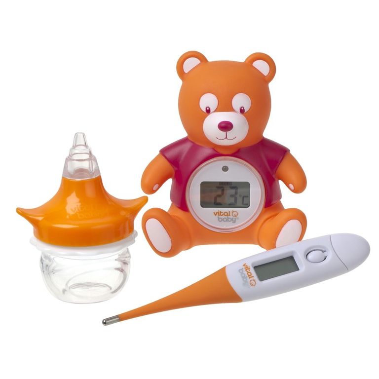 shopapotheke Vital Baby - Hygiene-/Gesundheitsset: Nasensauger Raumthermometer Fieberthermometer
