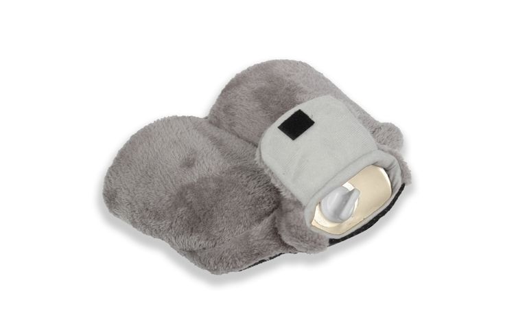Shopapotheke Vital Comfort Kuscheliger Fußwärmer Grau