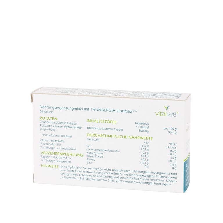 Shopapotheke Vitalsee THUNBERGIA Laurifolia 300 Extrakt
