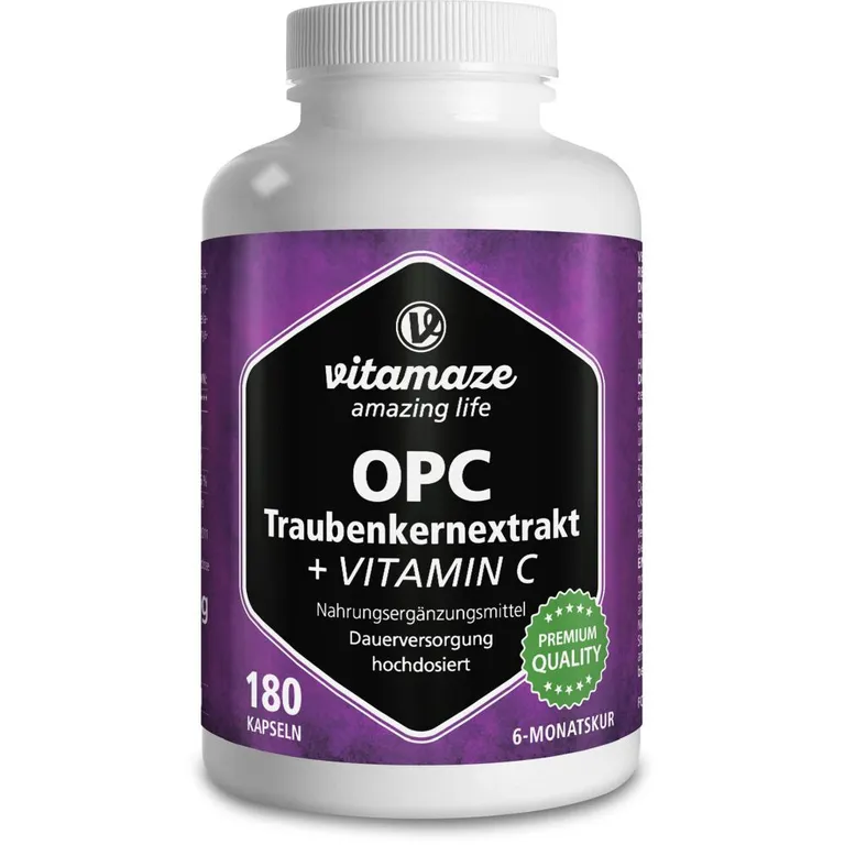 shopapotheke Vitamaze OPC TRAUBENKERNEXTRAKT hochdosiert + Vitamin C