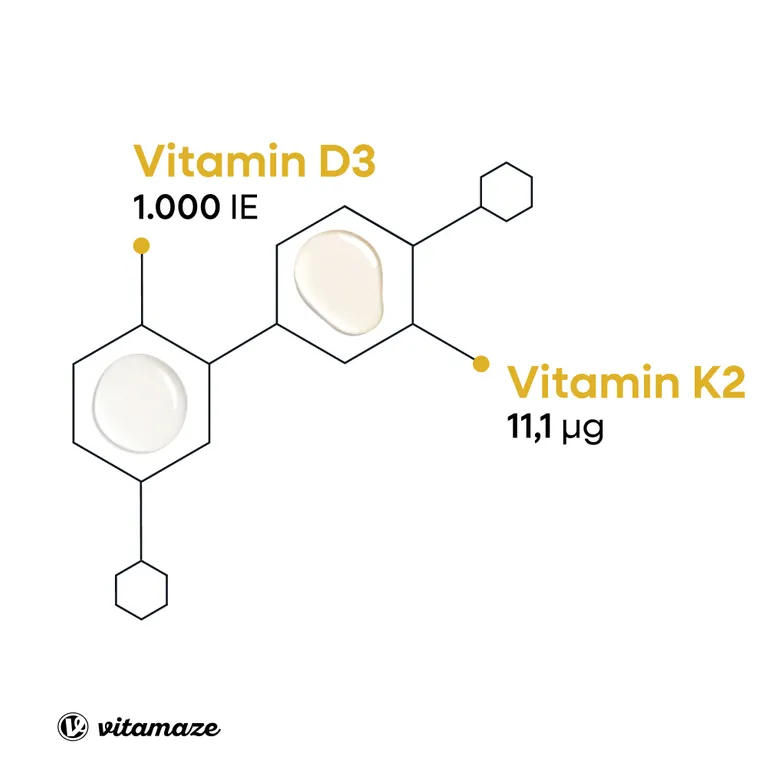 Shopapotheke Vitamaze Vitamin D3 + K2 Tropfen Hochdosiert