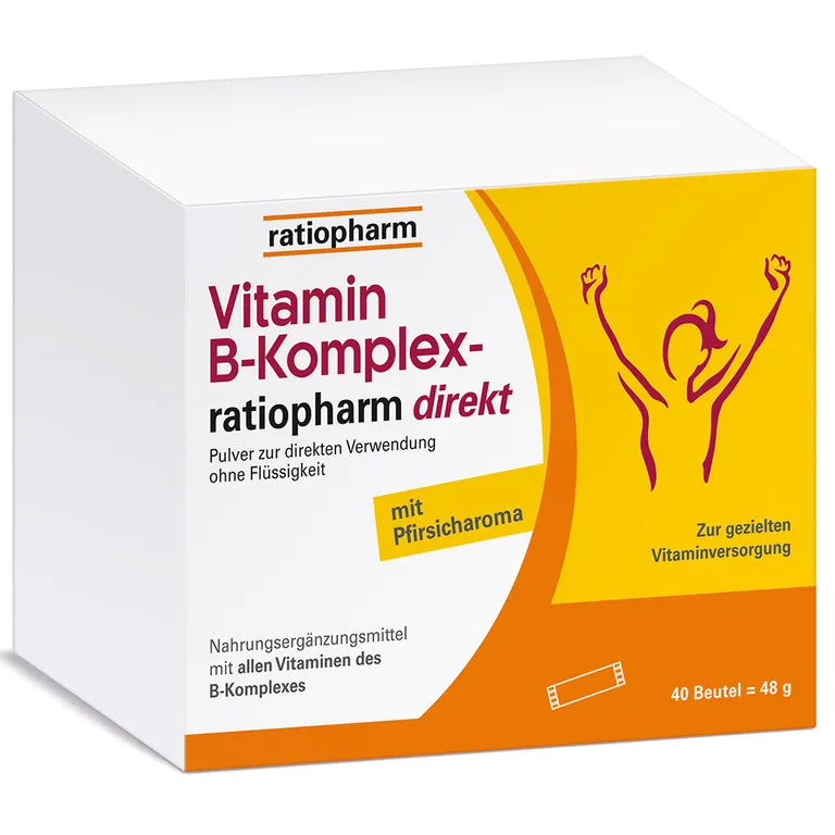 shopapotheke Vitamin B-Komplex ratiopharm direkt - mit 8 B-Vitaminen