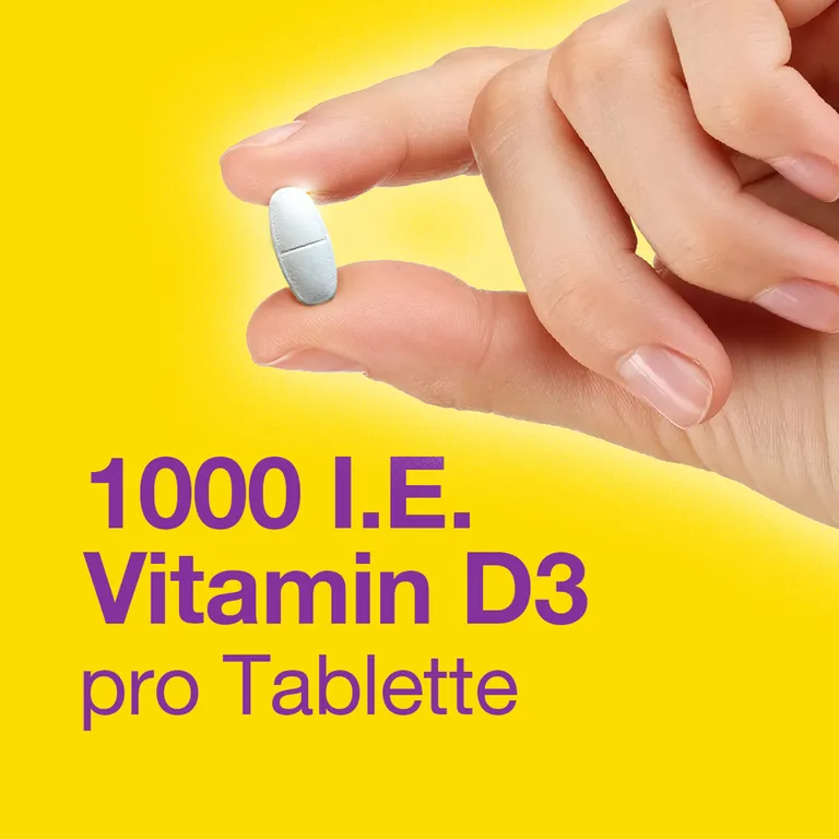 Shopapotheke Vitamin D3 1000 I.E. VIGANTOLVIT Osteo Mit K2 Kalzium Für Knochen*