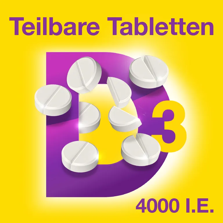 Shopapotheke Vitamin D3 4000 I.E. VIGANTOLVIT Tablette Hochdosiert