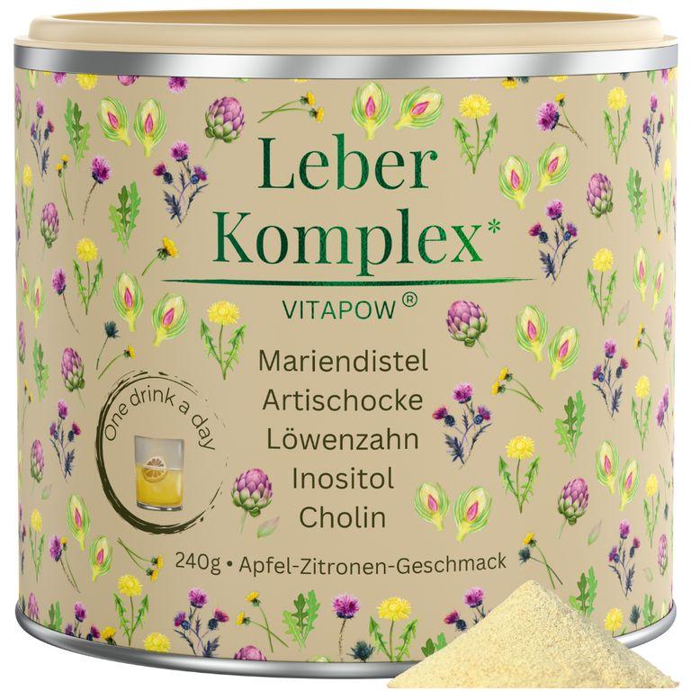 shopapotheke Vitapow Leber Komplex - Mariendistel Artischocke Löwenzahn Cholin Inositol