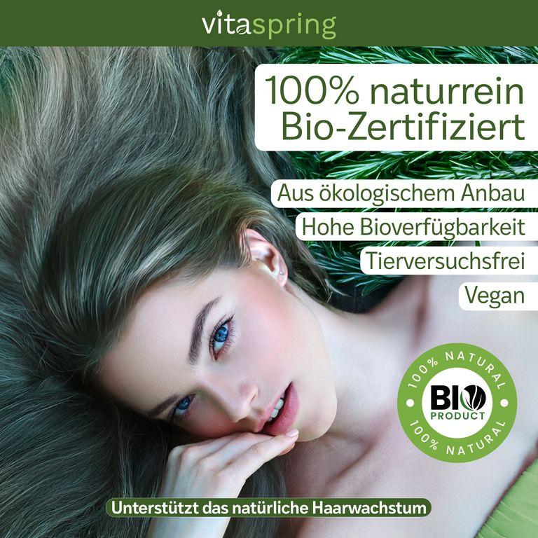 Shopapotheke Vitaspring® ätherisches Bio Rosmarinöl Für Haare & Kopfhaut