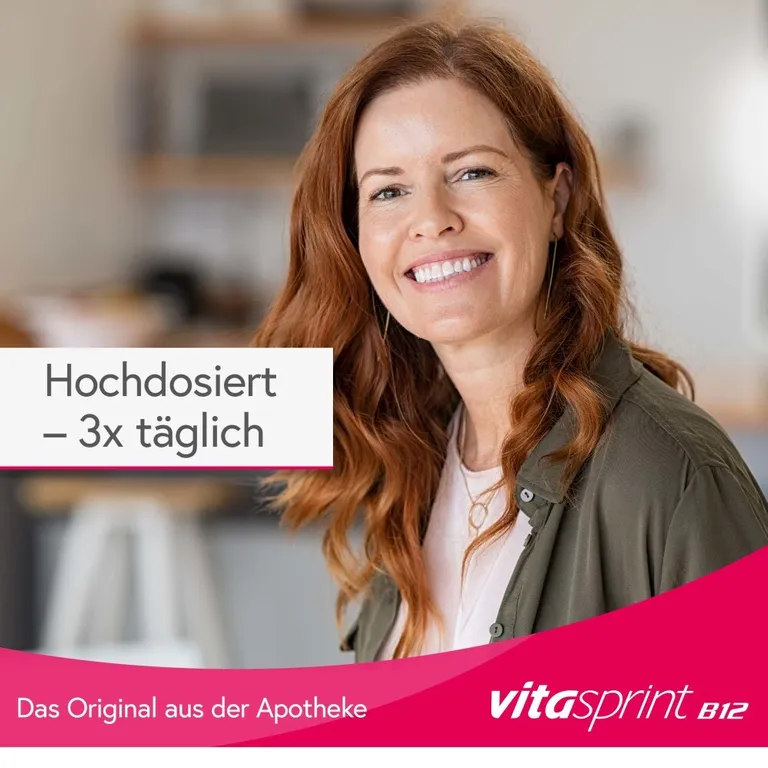 Shopapotheke Vitasprint B12 Kapseln 50 St. Mit Vitamin B12 Für Mehr Energie