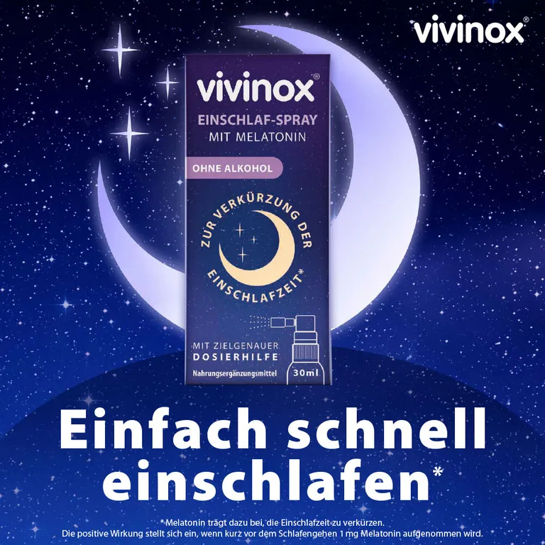Shopapotheke Vivinox® Einschlaf-Spray Mit Melatonin