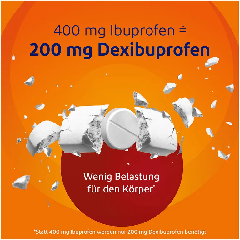Shopapotheke VoltaDexibu Schmerztabletten Dexibuprofen 200 Mg