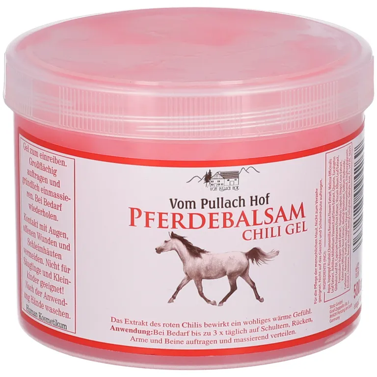Shopapotheke Vom Pullach Hof Pferdebalsam Chili Gel