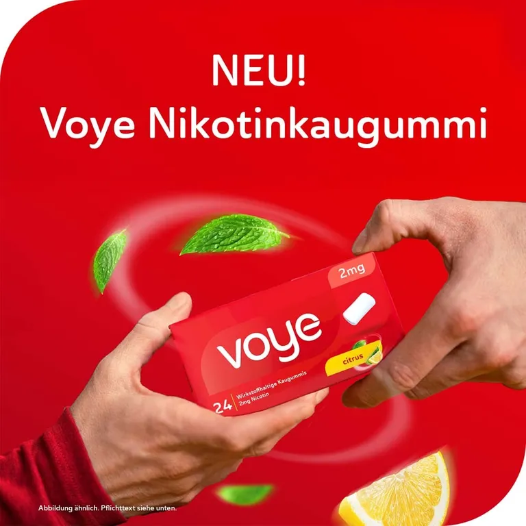 Shopapotheke Voye Citrus 2 Mg Wirkstoffhaltiges Kaugummi