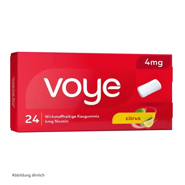 shopapotheke Voye Citrus4 mg wirkstoffhaltiges Kaugummi