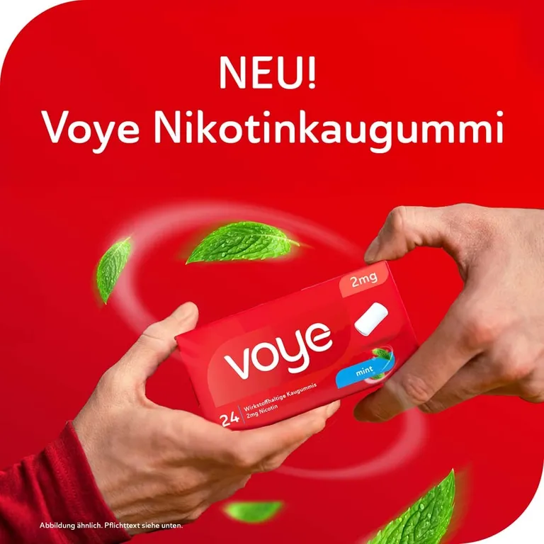 Shopapotheke Voye Mint 4mg Wirkstoffhaltiges Kaugummi