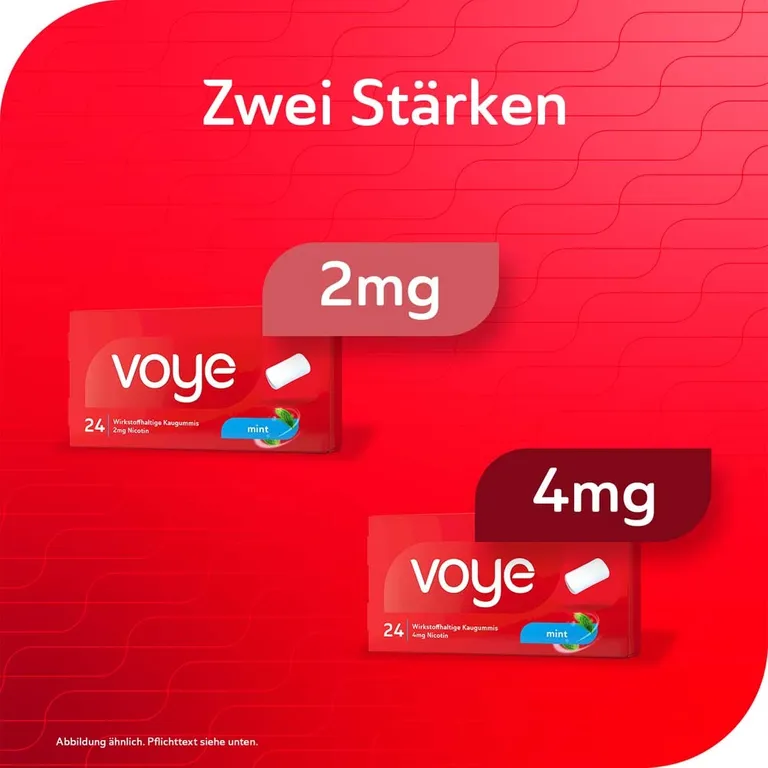 Shopapotheke Voye Mint 4mg Wirkstoffhaltiges Kaugummi