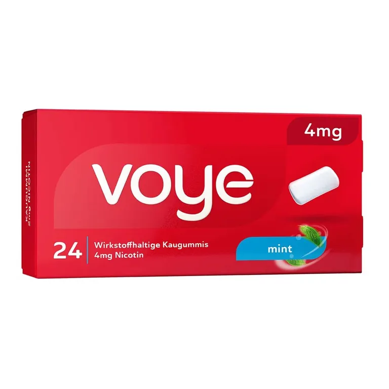 shopapotheke Voye Mint 4mg wirkstoffhaltiges Kaugummi