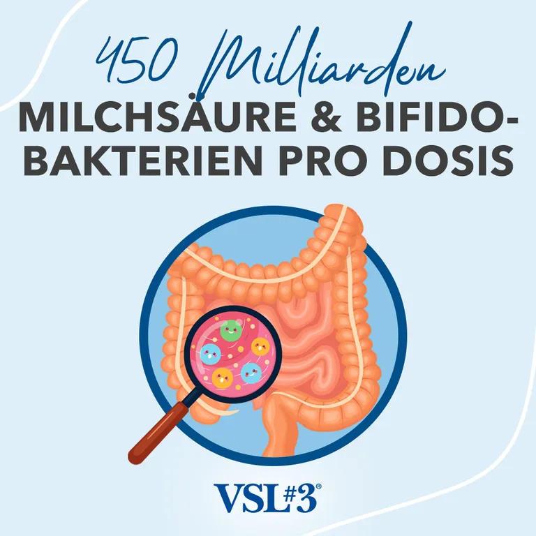 Shopapotheke VSL#3® Mit 450 Milliarden Bakterien Zur Darmsanierung