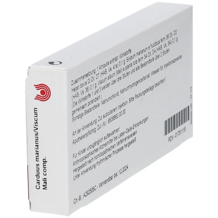Shopapotheke WALA® Carduus MARIANUS/ Viscum Mali Comp. Ampullen