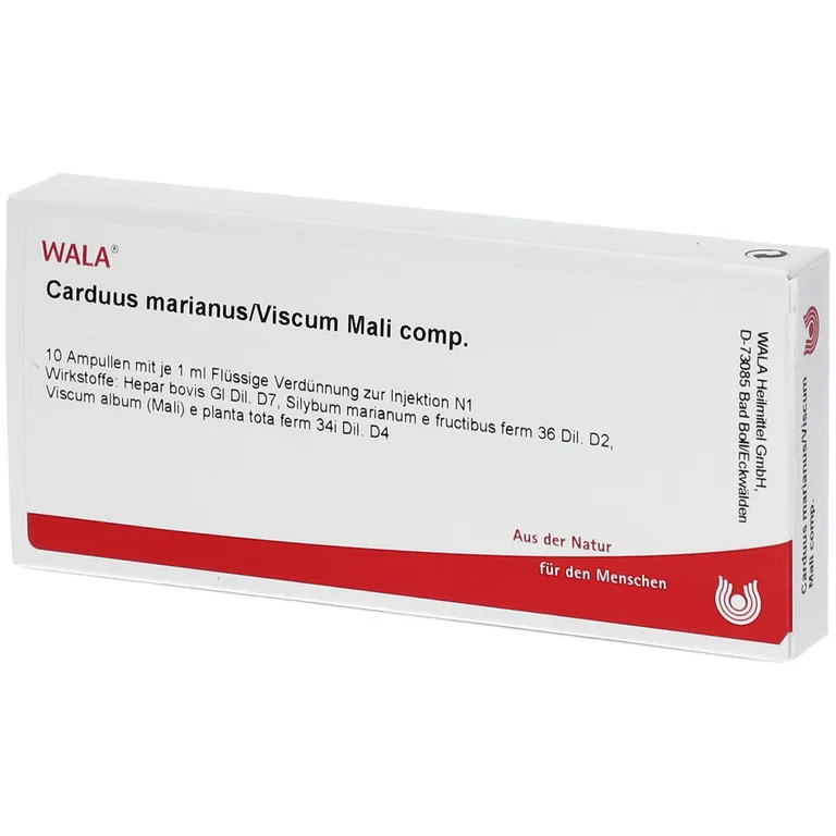 shopapotheke WALA® Carduus MARIANUS/ Viscum Mali Comp. Ampullen